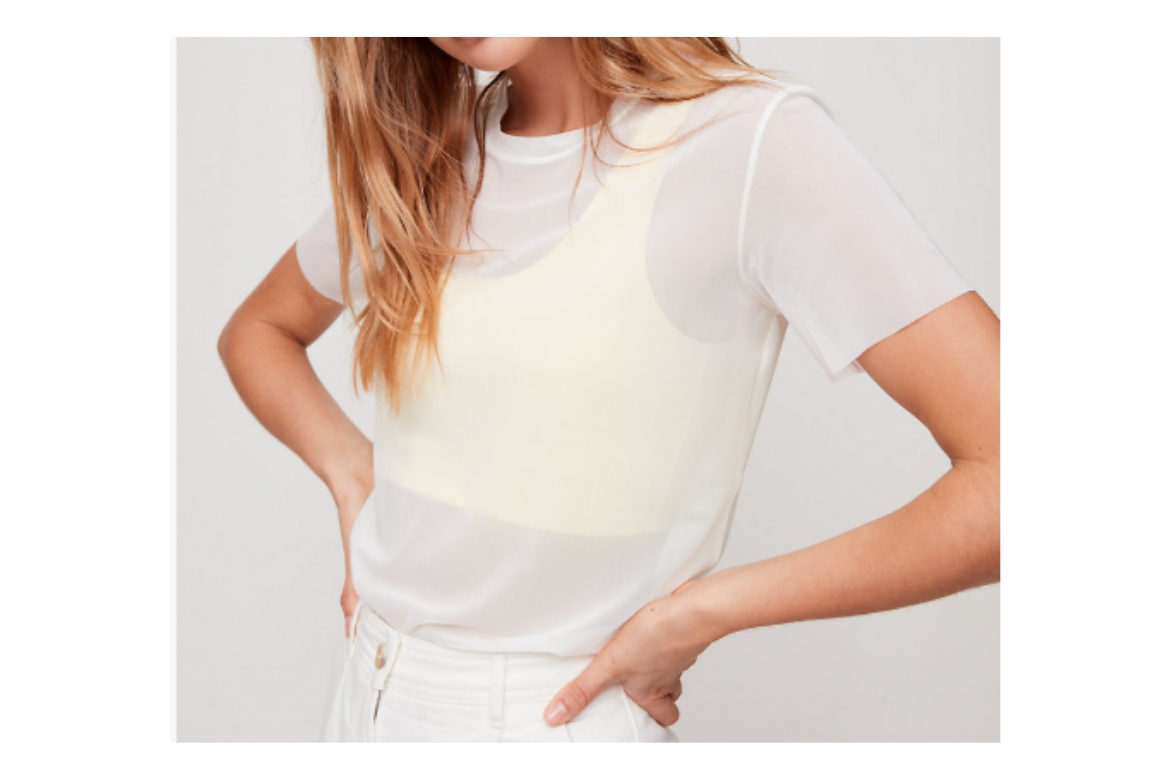 aritzia white tee