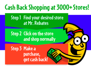 Earn Cash Back with Mr Rebates