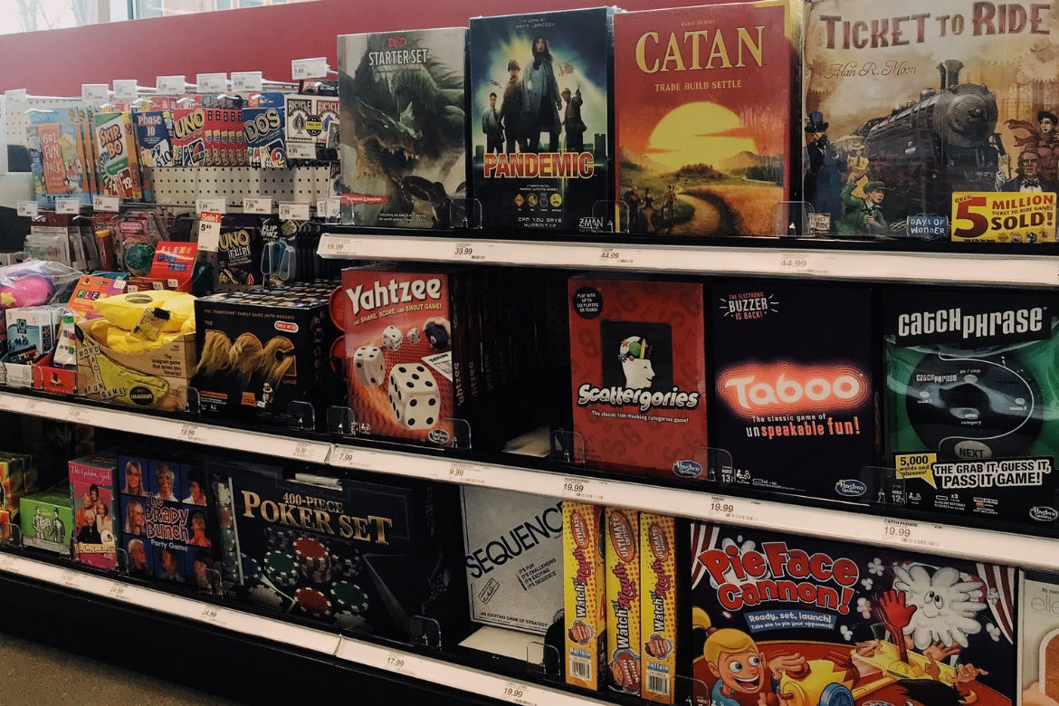 BOGO 50 Off Board Games Target Sales Rack Sidekick