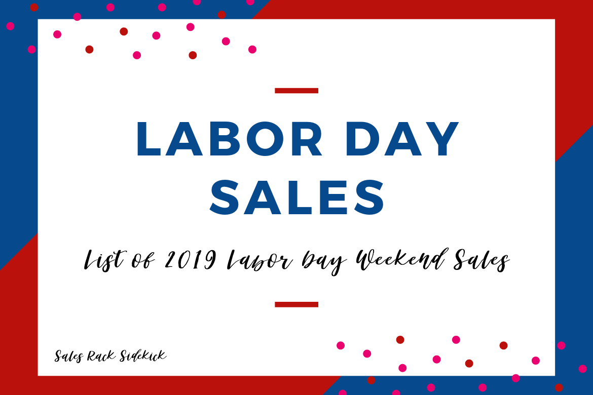 List of Labor Day Weekend Sales
