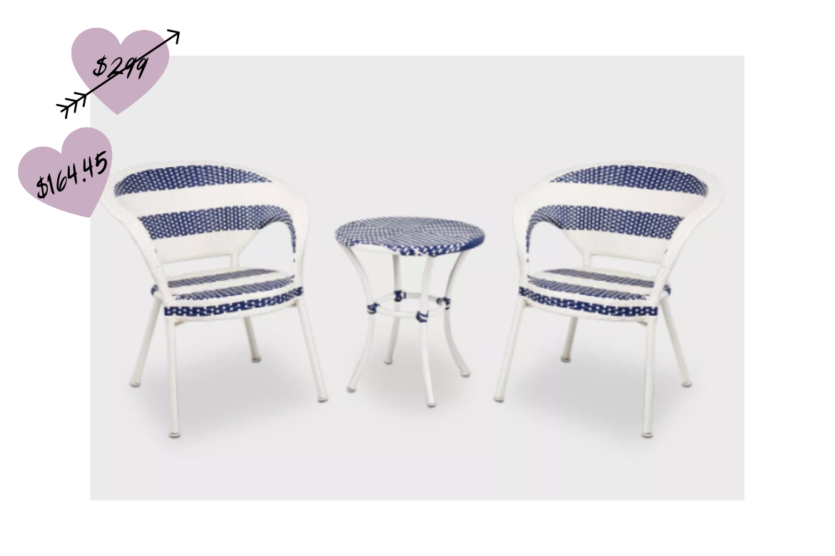 3pc Bistro Set on Sale from Target