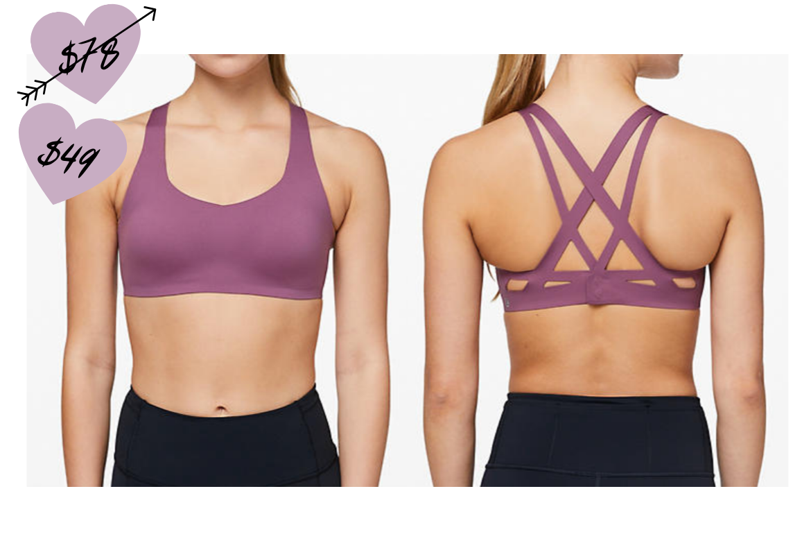 lululemon sports bra sale