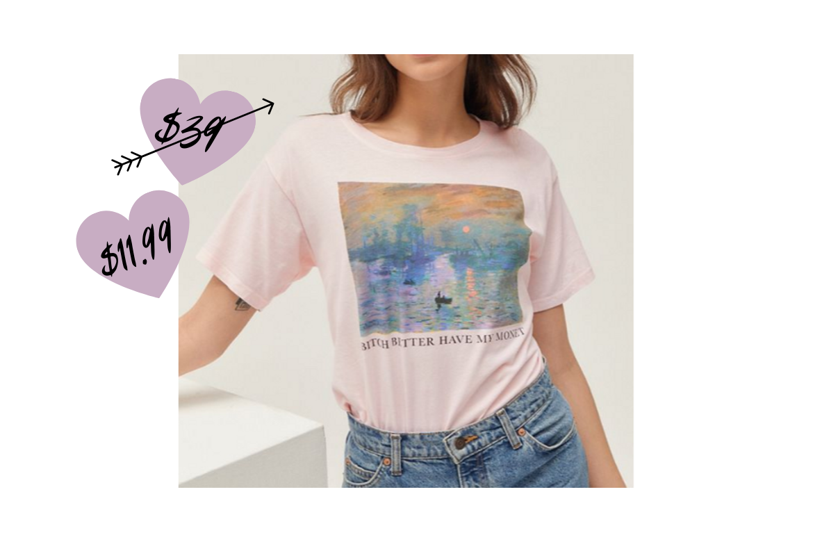 Monet Graphic Tee on Sale from UO