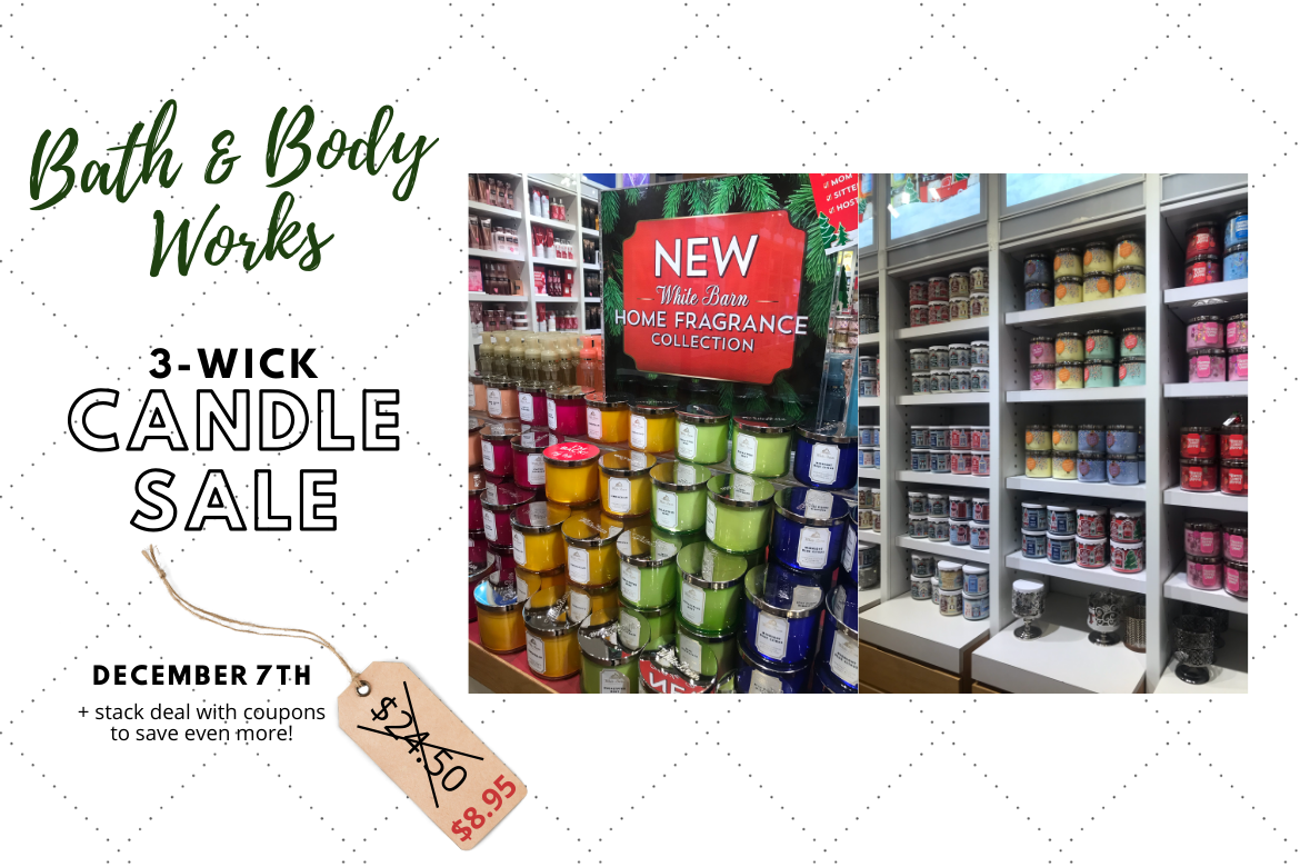 B&BW Candle Sale When is the Bath & Body Works Candle Sale? 2019